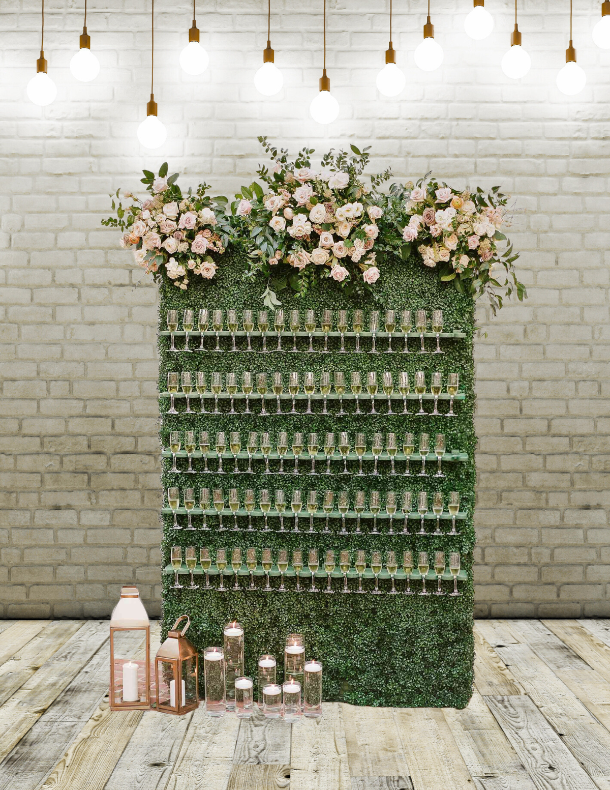Champagne Wall