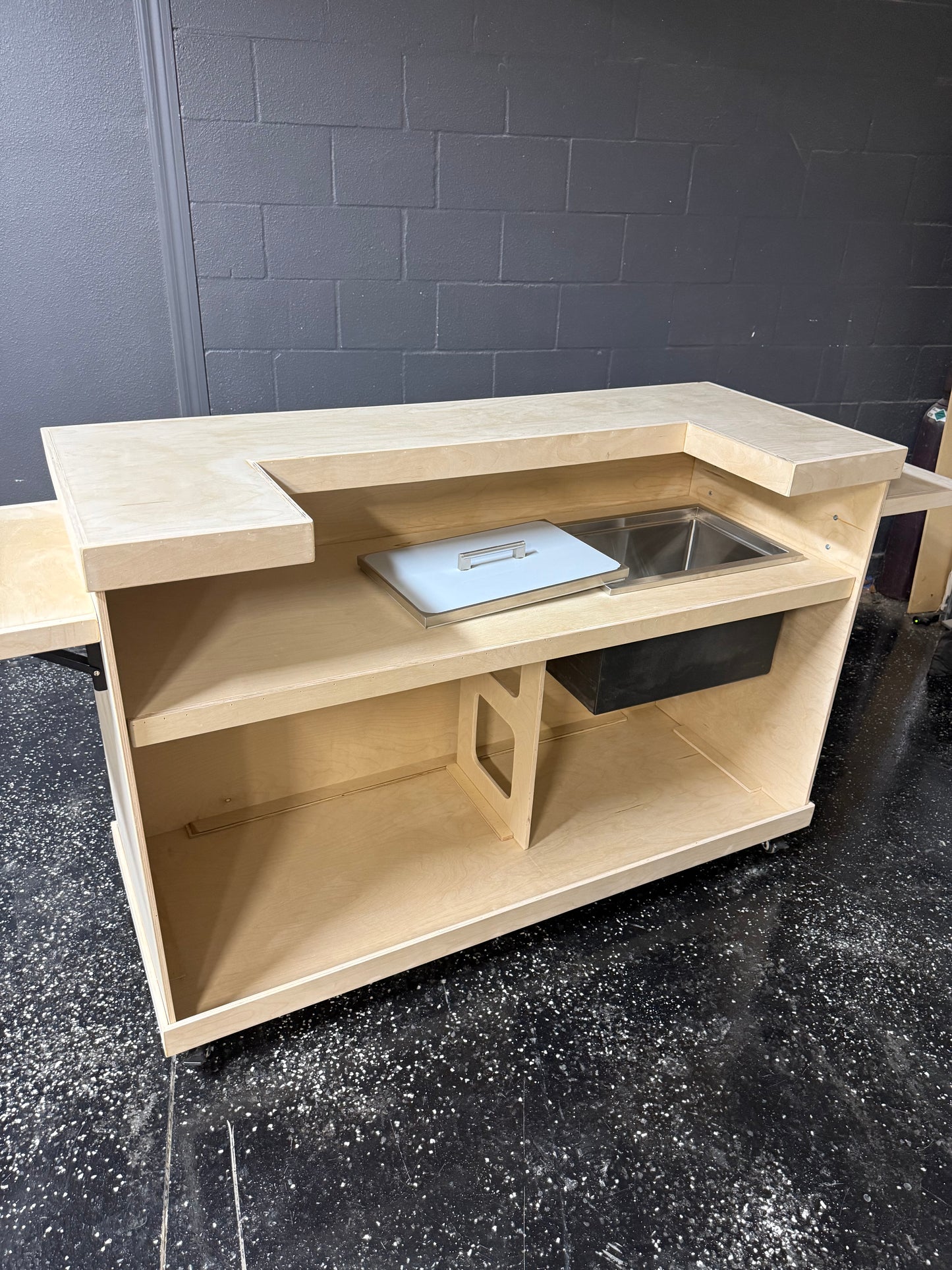 Mobile Charcuterie Cart