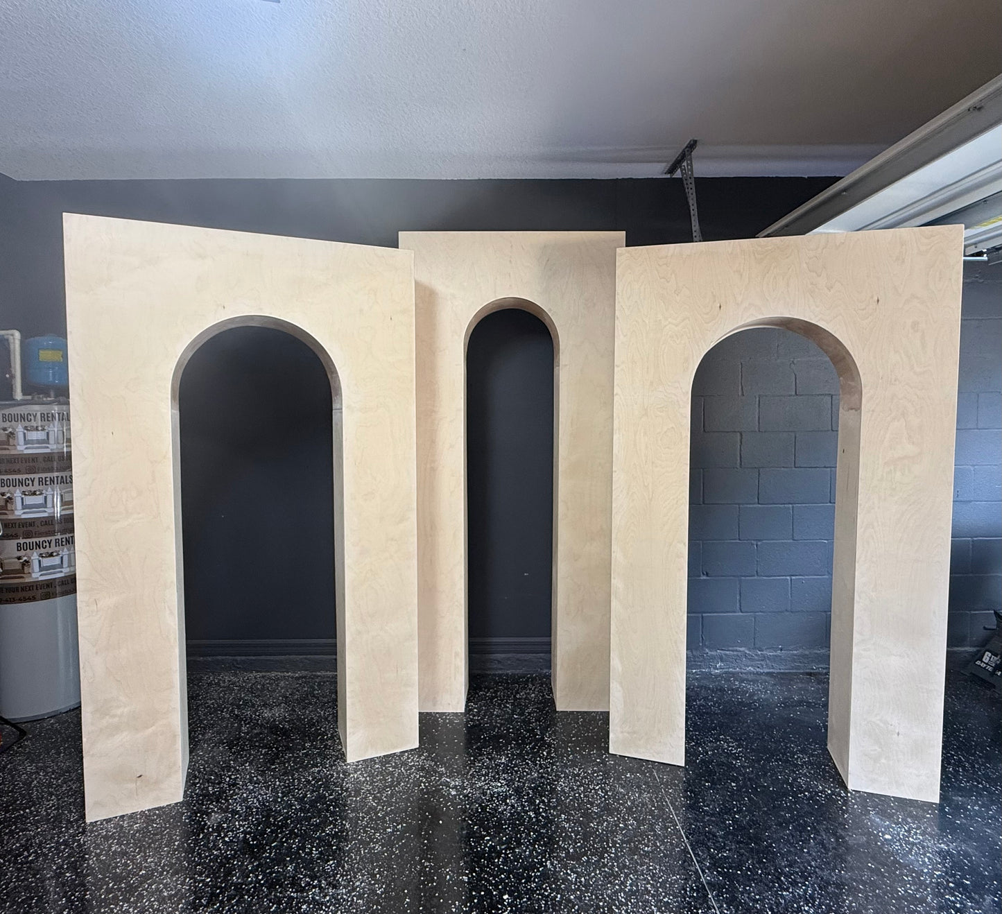 3D Rectangular Arch Backdrop Set