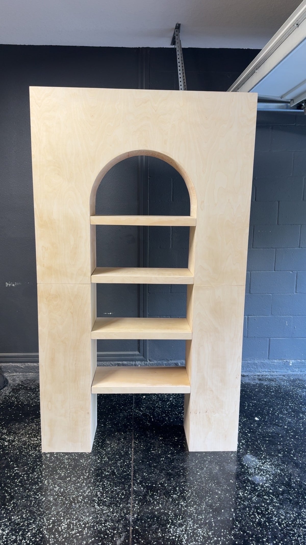 3D Rounded Arch W/shelf