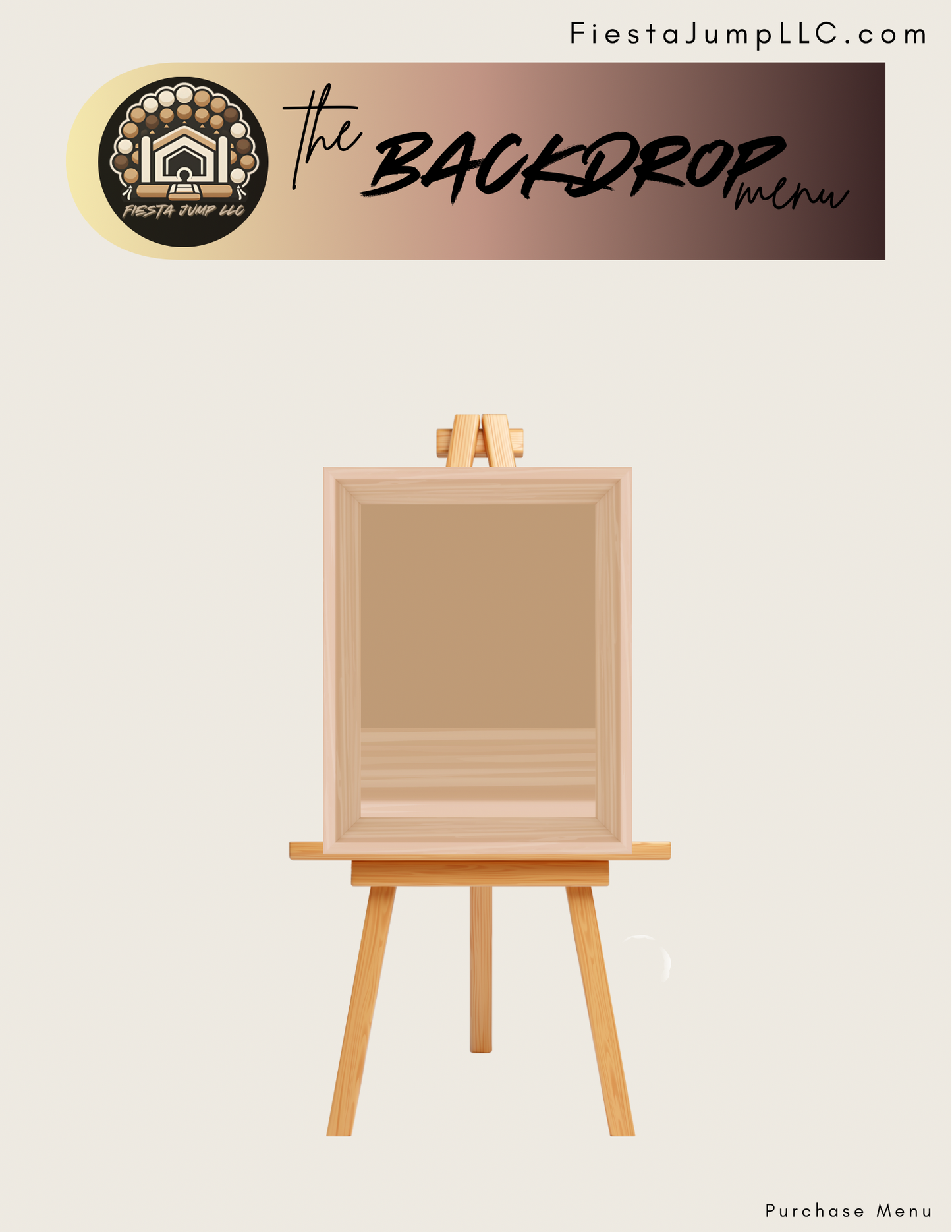 Flower Box with Easel